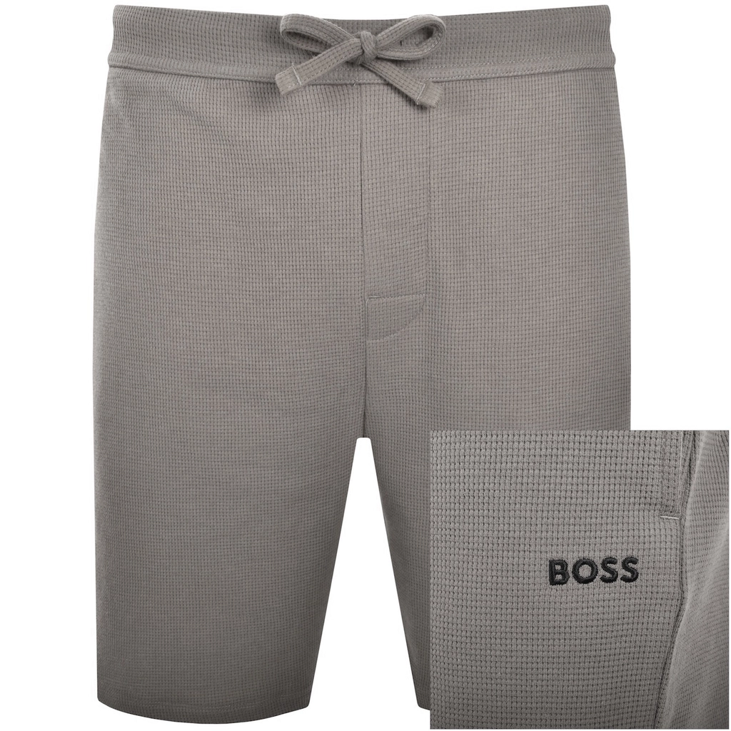 Hugo Boss BOSS Waffle Shorts Medium Brown
